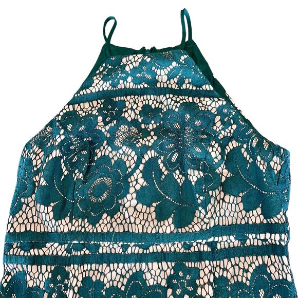 Bardot Lace Sheath Dress Bodycon Sexy - Picture 5 of 12